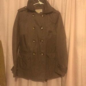 Michael Kors women’s brown Rain jacket.